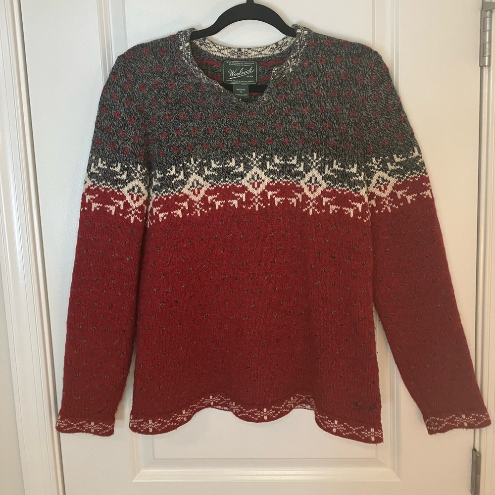Woolrich Women’s Wool Sweater size Medium
